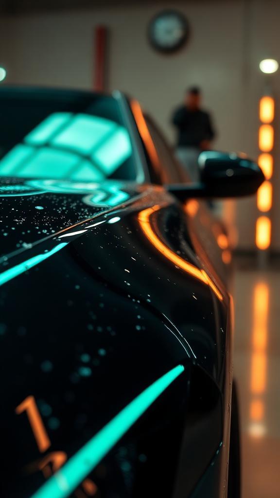 Vertikales Social-Media-Video für Car Detailing